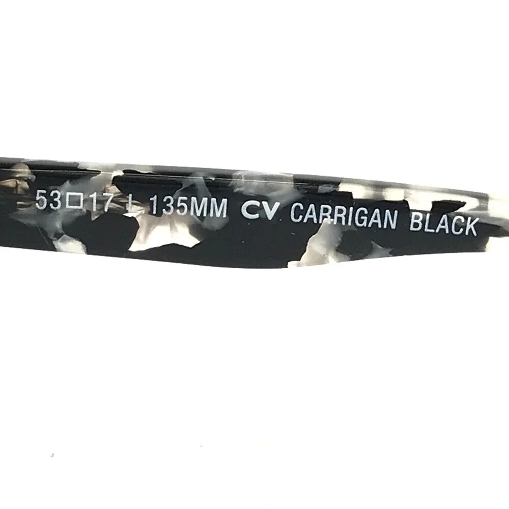 BCBGMAXAZRIA Eyeglasses Frames CARRIGAN Black Gray Tortoise Gold 53-17-135